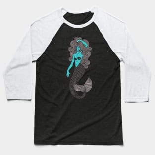 Mermaid Queen Baseball T-Shirt